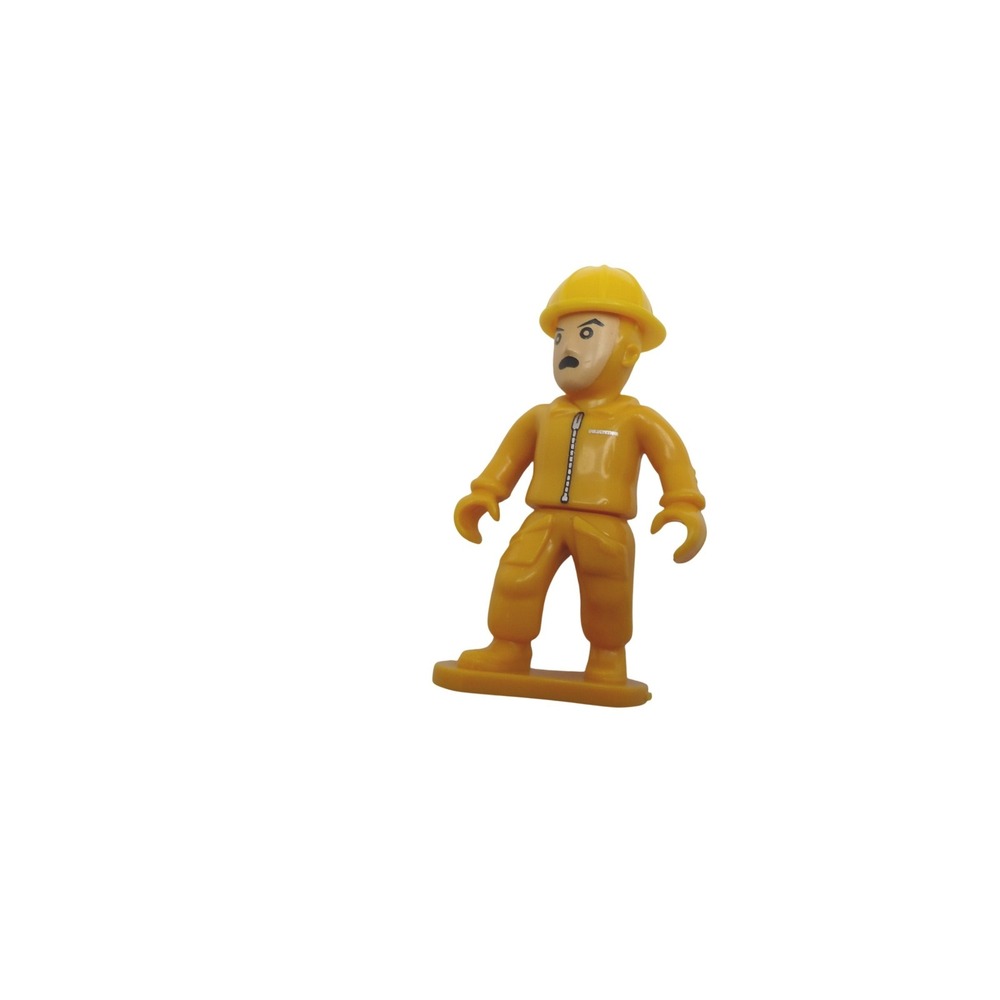 Vintage Buddy L. Corp Construction Worker figure from 1985 Fireman Sam‎ playset